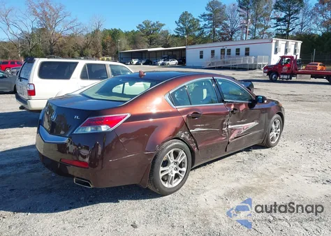 2010 Acura Tl 3.5 из США, поврежденный, VIN 19UUA8F29AA022775